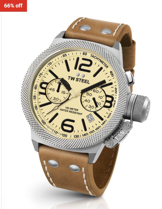 66% OFF TW Steel Ivory Chronograph Quartz TW Steel Watch $199 (RRP $585)