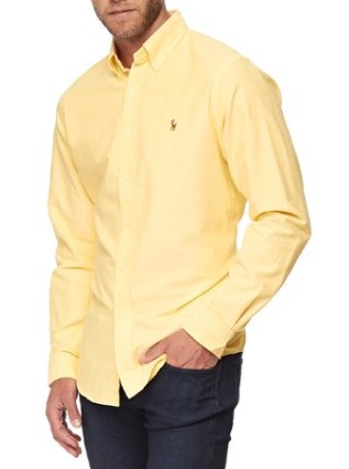 Ralph Lauren Men’s Oxford Shirt – Yellow $89.99 (Don’t pay $149)