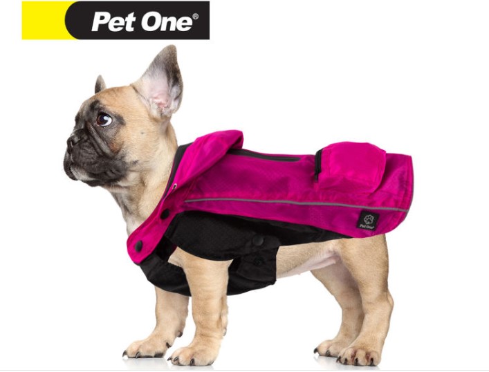 Pet One Rain Buddy Water Resistant Dog Coat – Pink $12.49