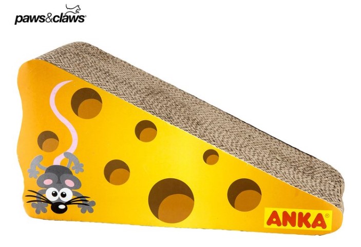 Paws & Claws Cheese Wedge Cat Scratcher – Beige $9.99