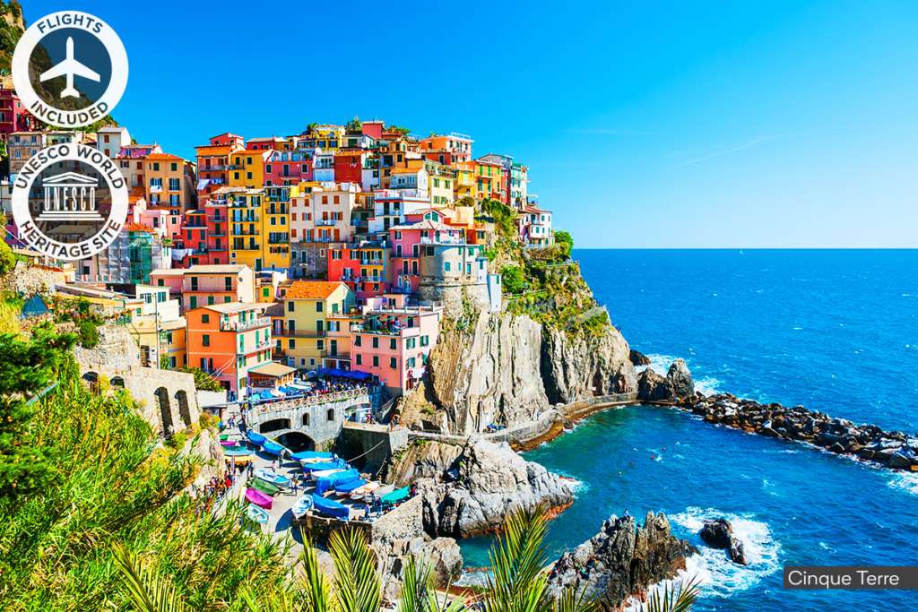 ITALY: 19 Day Highlights of Italy Tour Including Flights for Two (Standard Airline) $8,398