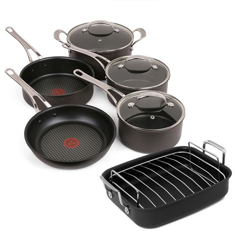 Tefal Jamie Oliver Premium HA Induction Set 5pce + Roaster $324.00