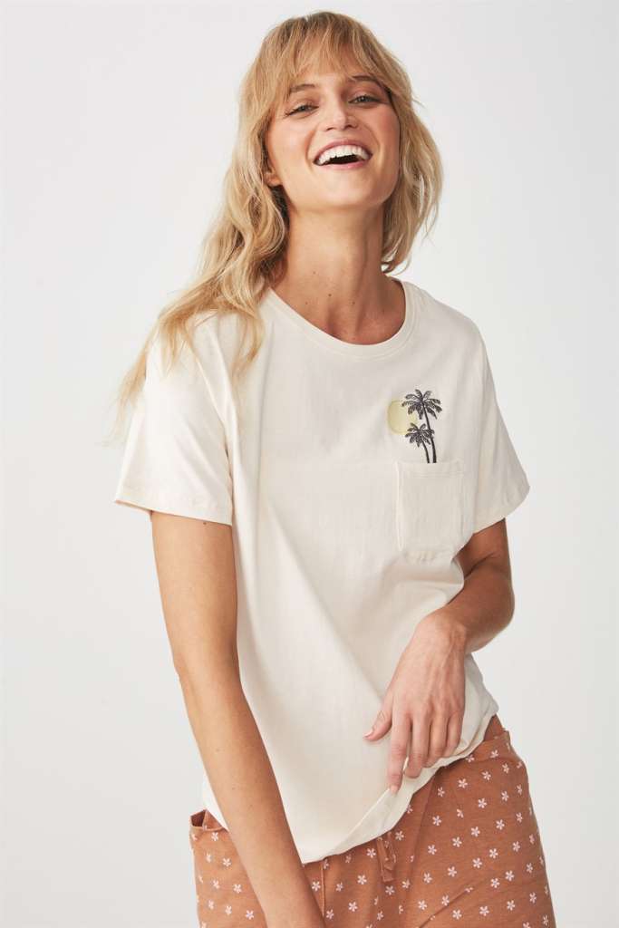 Body Jersey Scoop T Shirt $5.00