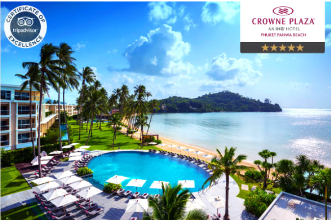 PHUKET: 5 Nights at Crowne Plaza Phuket Panwa Beach, Phuket – Low Season $599 (Valued at $982)