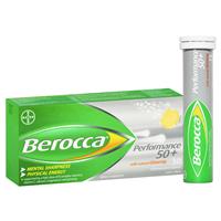 Berocca 50+ Energy Vitamin With Ginseng Effervescent Tablets 30 pack $16.99 (Don’t Pay RRP: $17.80)