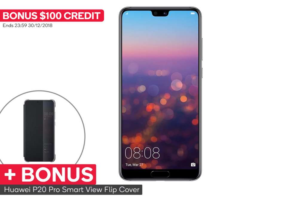 Huawei P20 Pro Dual SIM with BONUS Smart View Flip Cover $999