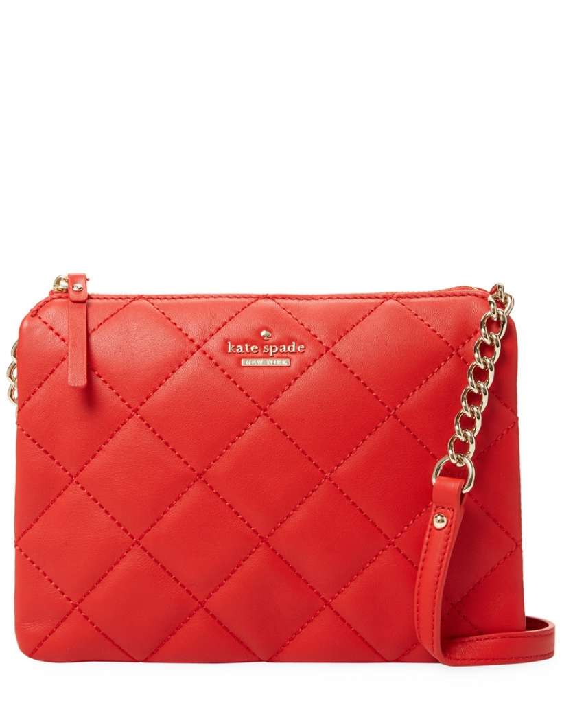 kate spade new york Emerson Place Harbor Quilted Leather Crossbody $173