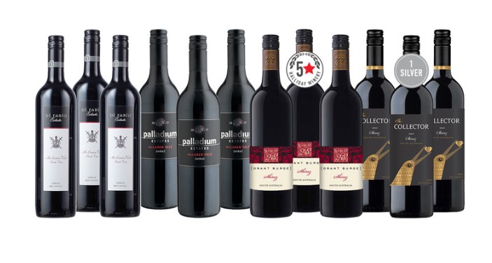 Shiraz Lovers Dozen (12 Bottles) $89.00 FOR 12 BOTTLE PACKS [only $7.42 A BOTTLE]