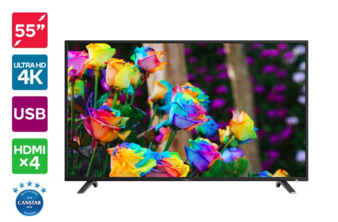 PROMO PRICE | Kogan 55″ 4K LED TV (Series 8 JU8000)  $429 + Delivery (Beat the price rise to $519)