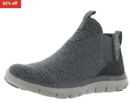 62% OFF Skechers Women’s Flex Appeal 2.0 Athletic Shoes Charcoal $49 (RRP $129.95)