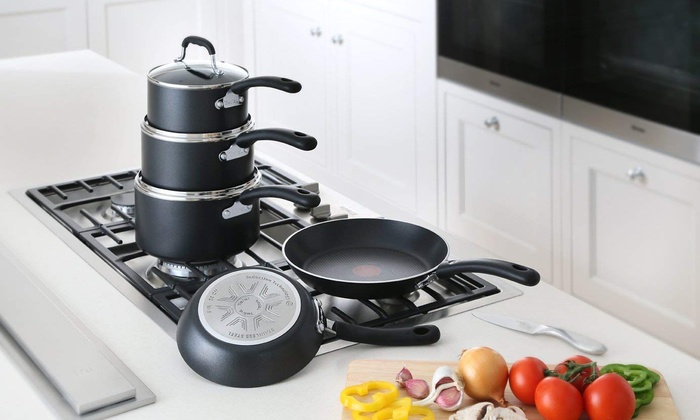 $199 for a Tefal Premium Induction Non-Stick Five-Piece Cookware Set