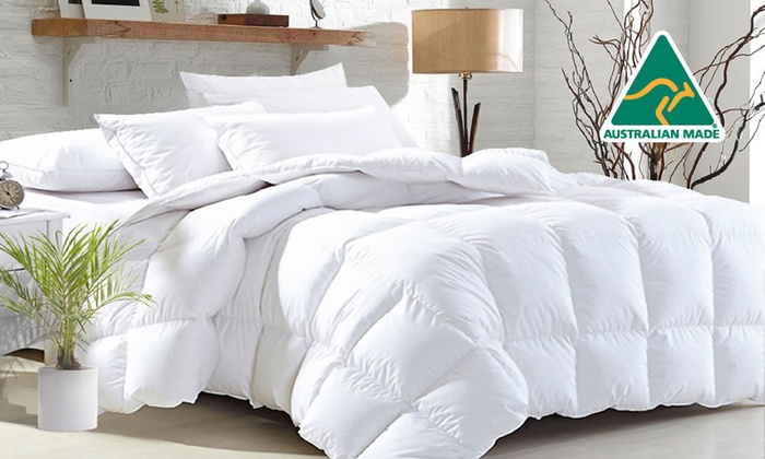 From $39 for an Australia-Made All-Season Soft Bamboo Blend 400GSM Quilt (Don’t Pay up to $269)