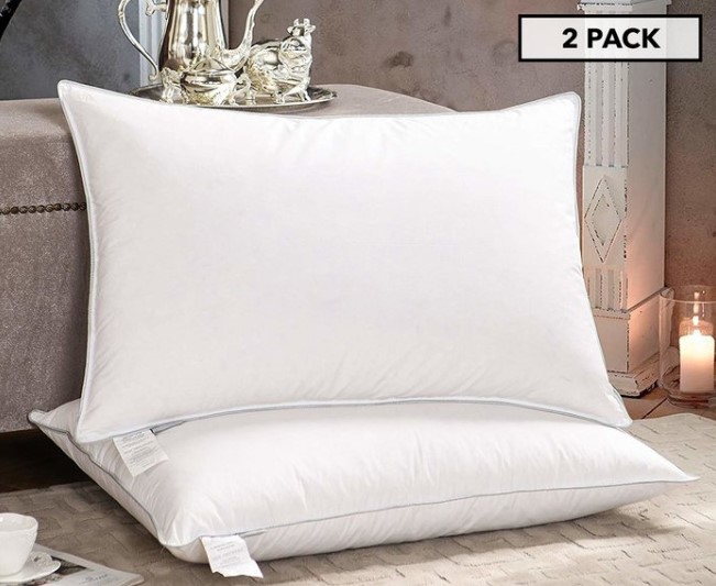 Renee Taylor FeatherLite Luxury Pillow Twin Pack $34.99