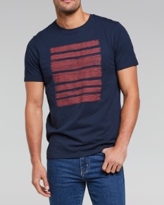 Save 40% TONAL PRINT TEE $17.97  (RRP $29.95)