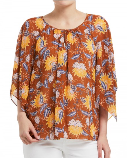 Sunset Floral Blouse $119.95