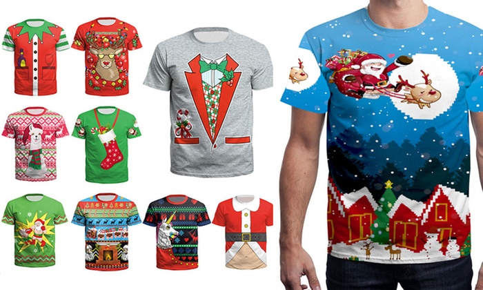 $19 for a Men’s Novelty Christmas T-Shirt