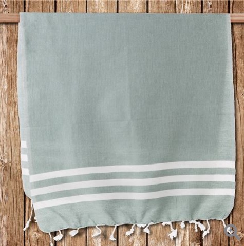 Lalay Cotton Green Gym Towel 50x100cm $15.00 (RRP:$30.00)