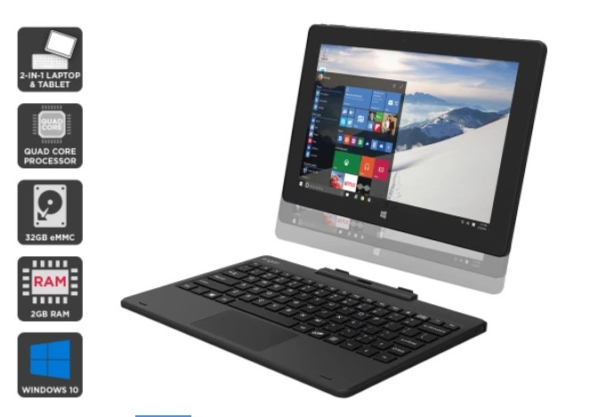 Kogan Atlas 10.1″ 2-in-1 D300 Touchscreen Notebook $249 + Delivery (Was $329)