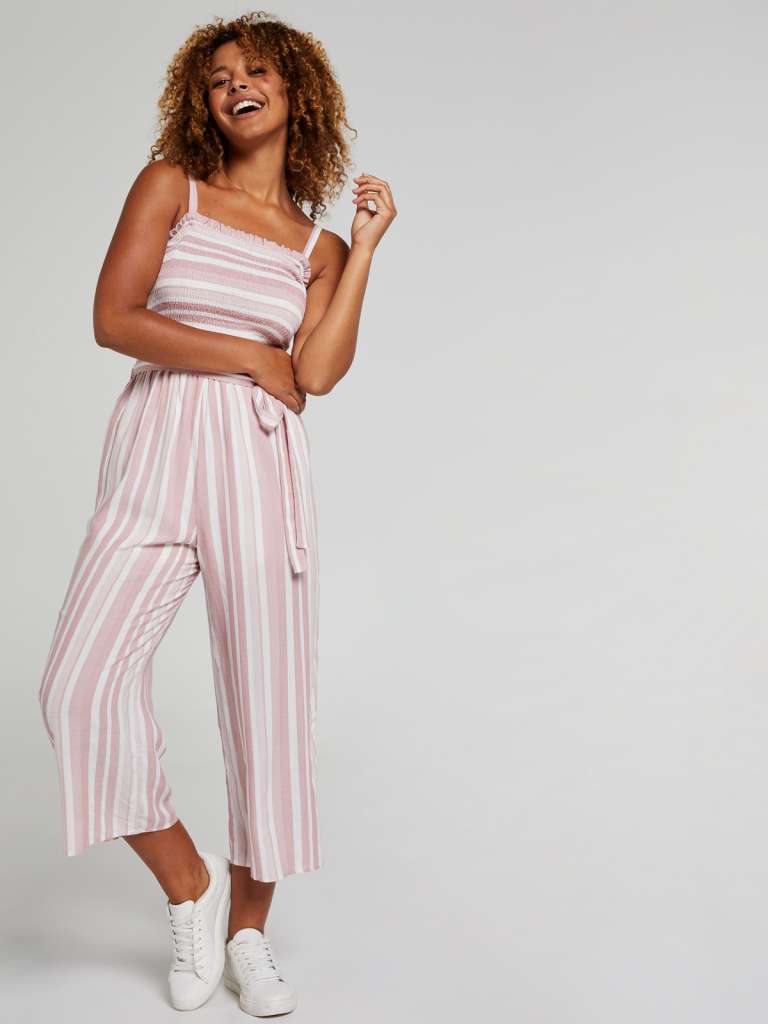 KHLOE SHIRRED JUMPSUIT $47.97 AUD