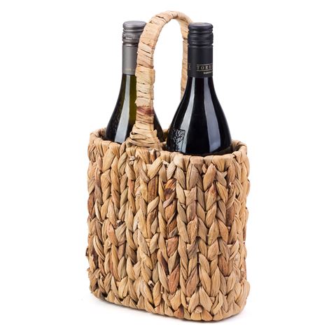 AT Water Hyacinth Picnic Wine Carrier $16.00 (RRP:$25.00)