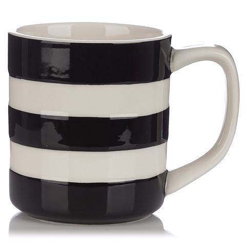 Cornishware Black Mug 280ml $19.00