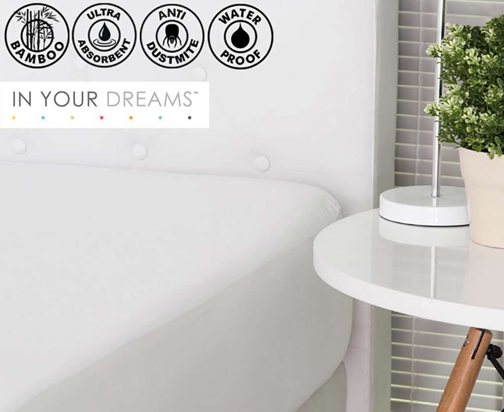 In Your Dreams Bamboo Mattress Protector $24.99