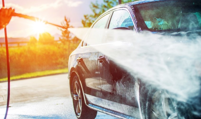 Express Car Wash ($15) or Deluxe Interior and Exterior Wash ($95) at Blue Star Car Wash (Up to $280 Value)