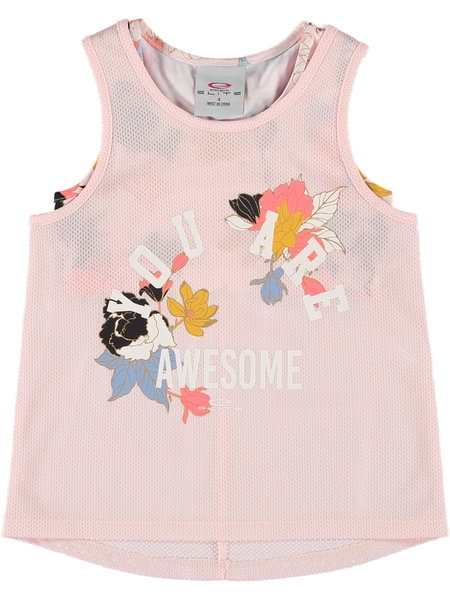 TODDLER GIRL ELITE TANK $12.00