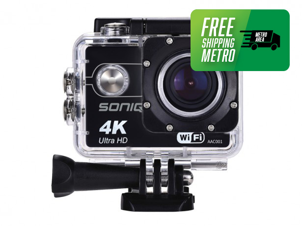 Action Sports Camera 4K 30fps With WiFi $59 (RRP$99)