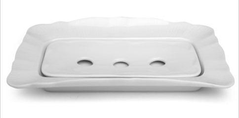 Pillivuyt Asparagus Dish with Drainer $80.00 (RRP:$128.00)