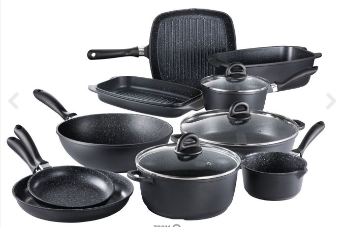 Baccarat Stone Cookware Set 10 Piece $299.99 (RRP $999.99)