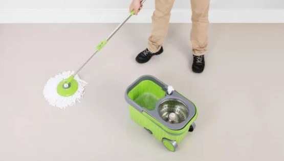 Kogan Premium 360° Spin Mop with Dispenser and 5 Mop Heads $25 + Delivery (Was $49)