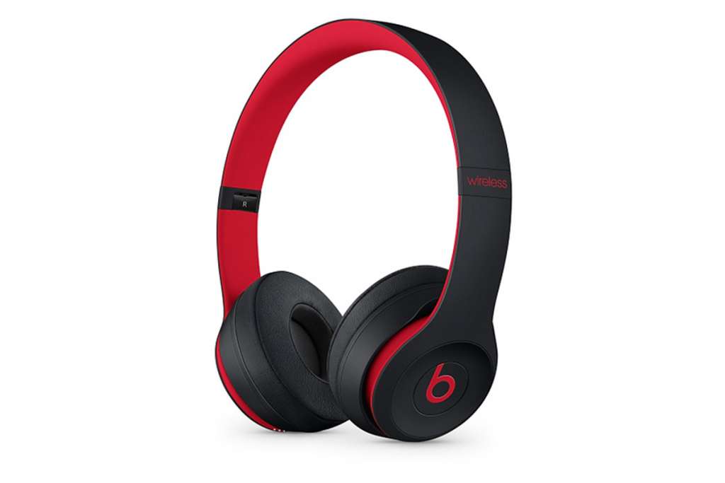 Beats Solo3 Wireless Headphones (Defiant Black-Red) $299