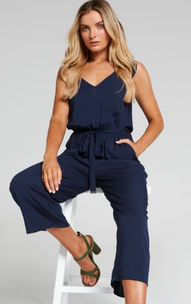 Save 30% | CHARLOTTE TIE JUMPSUIT $55.96 (RRP$79.95)