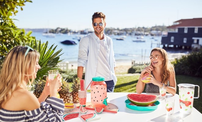 Sunnylife Drink Dispenser Kit Watermelon $30.95 (RRP $34.95)
