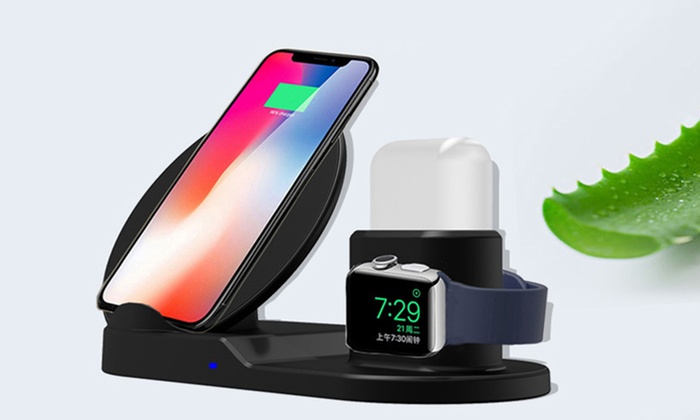 Three-in-One Charging Dock for iPhone, Apple Watch and Airpod: One ($34.95) or Two ($64.95)