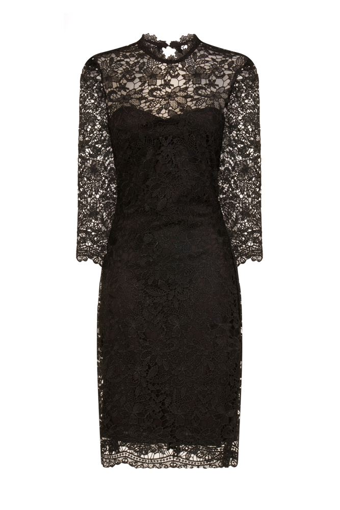 Paper Dolls Black Lace Dress $55