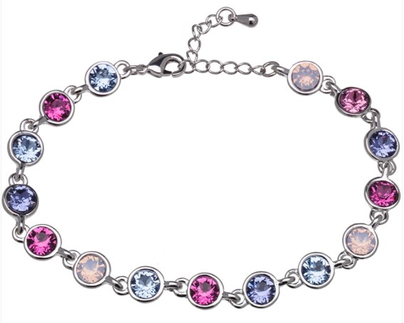 87% off Micalla Callura Multi Crystal Tennis Bracelet $15.99 (RRP $121)