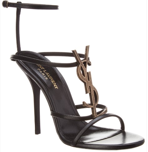 15% off Saint Laurent Cassandra Leather Sandal $1206.80 (RRP$1413)