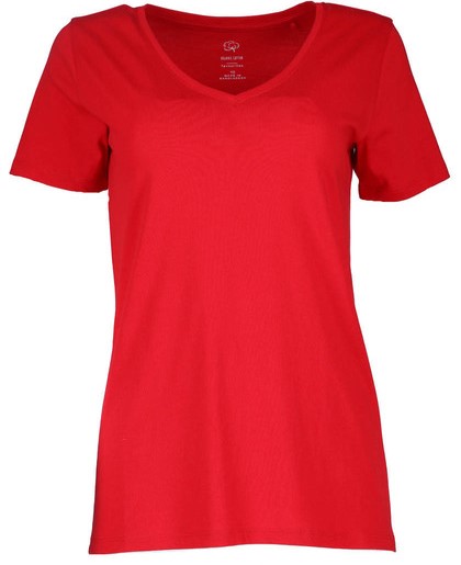 ORGANIC COTTON V-NECK TEE WOMENS $5.00