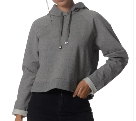 90% OFF Kit and Ace Heather Grey Moderne Stretch Hoodie $17 (RRP$168)