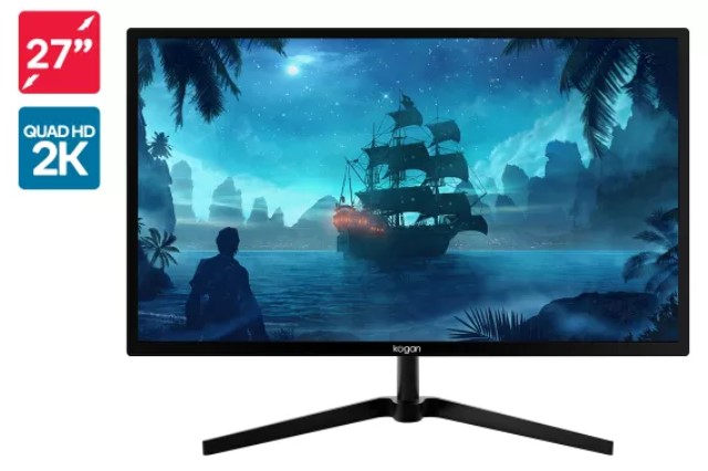 ​​Kogan 27″ QHD LED Monitor (2560 x 1440) $239 + Delivery (Was $449)