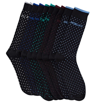 BRONSON 5pk Mens Business Socks NOW: $7.77 (REG: $12.95)