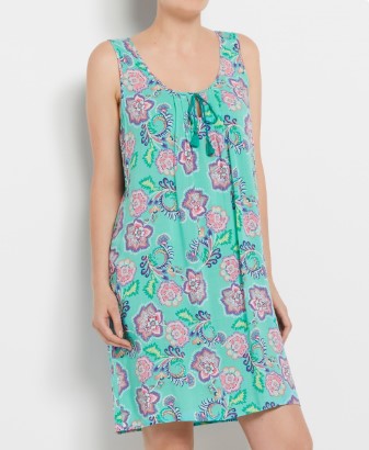 Cancun Floral Sleeveless Nightie $49.95