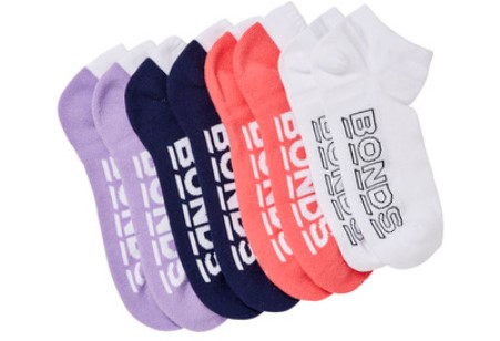 BONDS 4pk Logo Low Cut Socks NOW: $10.77 (REG: $17.95)