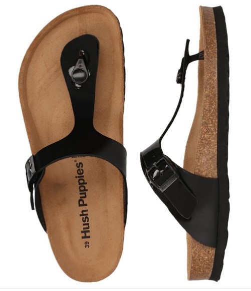 Hush Puppies Women’s Rosas T-Bar Sandal – Black Patent $49.99 (Don’t pay $99.95)