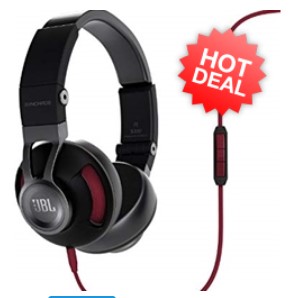 JBL S300i On-Ear Headphones Black/Red $48 (RRP: $99)