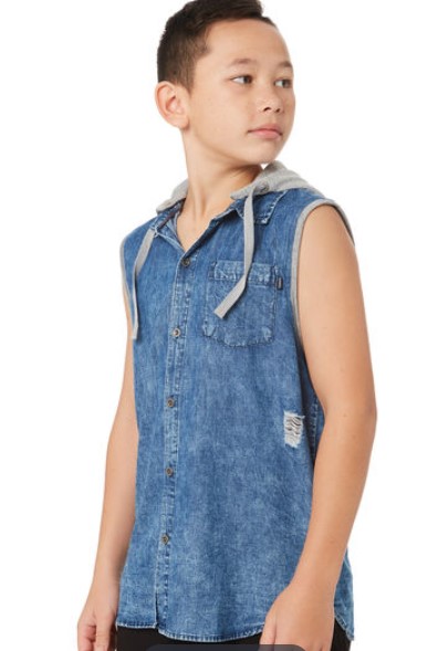 ST GOLIATH Kids Boys Bobby Sleeveless Shirt $49.95