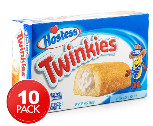 Hostess Twinkies Golden Cakes 385g 10pk $11