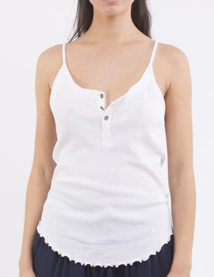 All About Eve No Vibe Singlet White $18 (RRP$39.95)